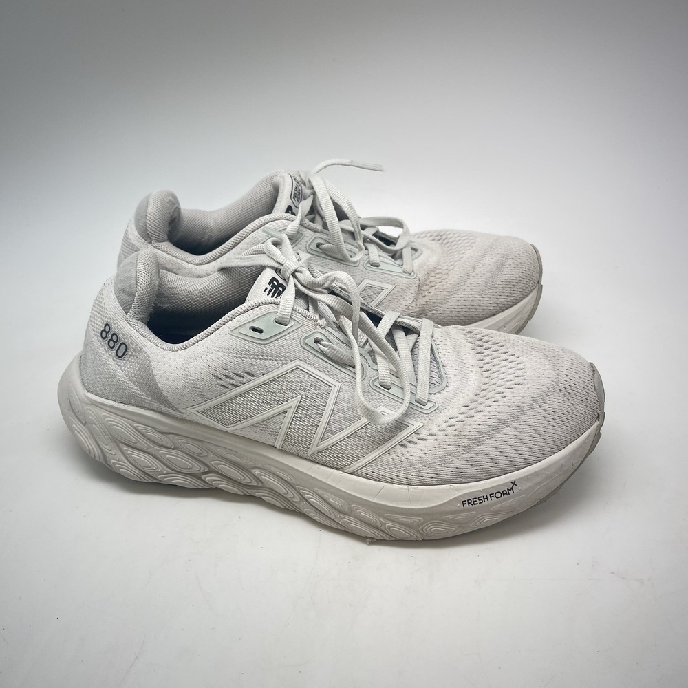 New Balance Sneakers Womens 8 B Unisex‎ FF X 880 V14 W880M14 White Running Shoes